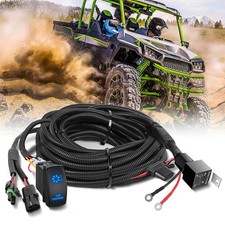 Nilight 16AWG ATV UTV Fan Override Switch Wiring Harness Kit  picture