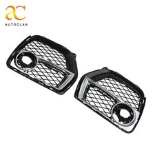 Two Front Bumper Fog Light Open Vent Grille Intake Cover for 2012 2013 2014 BMW  picture