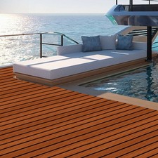 EVA Foam Faux Teak Decking Sheet Sea Deck Yacht Mat 95