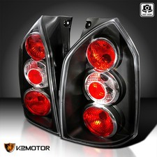 Fits 2004-2009 Hyundai Tucson Black Tail Lights Brake Lamps Left+Right 04-09 picture