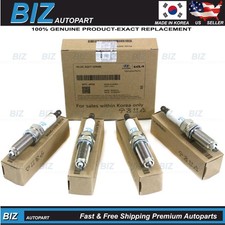 ⭐Genuine⭐ 4X Spark Plug for 2010-2021 Hyundai Kia Various Models OE# 18846-11070 picture