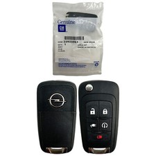 OEM 2011–2014 Opel Ampera 5B Flip Key Remote Fob OHT01060512 picture