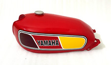 Yamaha 250 DT DT250 Enduro Steel Red Painted Fuel Petrol Tank 1977-1979 |Fit picture