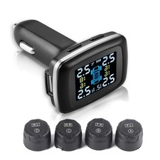 Wireless Tire Pressure Monitoring System for Vehicles + 4PCS External Sensors picture