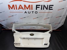 15-21 Subaru WRX STI Trunk Lid with Spoiler Wing and Backup Camera (white) picture