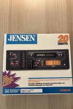Jensen AM/FM Auto Reverse Cassette Receiver with Detachable Security Panel picture