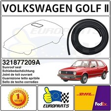 1983-1992 Volkswagen Golf II Golf Mk2 Sunroof Seal Weatherstrip 321877209A picture