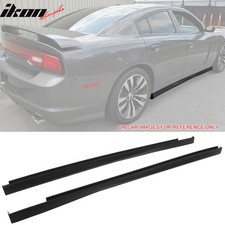Fits 11-23 Dodge Charger GT R/T SXT Side Skirts SRT Style Rocker Panel Unpainted picture