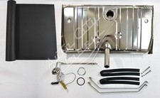 Stainless gas tank kit for 70-73 Camaro Firebird W/2 line sender & straps  w/eec picture