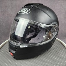 SHOEI Original Neotec Motorcycle Helmet Black Size Medium Road Street Riding picture