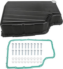 PPE Brushed Aluminum Deep 10R140 Transmission Pan For 2020+ Ford 6.7L Super Duty picture