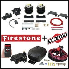Firestone Rear Air Spring Bags and Air Lift Compressor Kit fits 2014-26 Ram 2500 picture