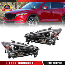 Pair Full LED Projector Headlights For 2017-2021 Mazda CX-5 w/ AFS picture