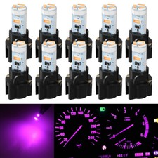 10Pcs Blue T5 74 37 SMD Car LED Dashboard Instrument Interior Light Accessories picture