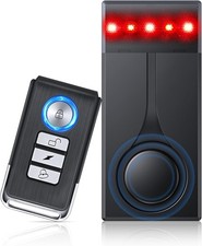 108dB Car Alarm System, Vehicle Anti Theft Vibration Sensor Alarm & Red Light, picture