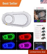 Clear CVT Clutch Cover with RGB Lights - Enhance Your UTV's Style and Protection picture