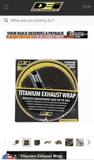 DEI Titanium Header Wrap picture