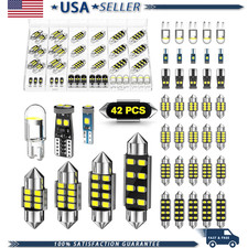 42 PCS LED Interior Car Lights Kit, Super Bright Dome Map and Door Bulbs, 194 De picture