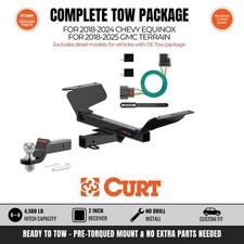 Curt Class 3 Hitch & Wiring w/ 2