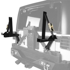 2x 5.3 Gallon Oil Jerry Gas Can Holders Steel For 1997-2018 Jeep Wrangler TJ JK picture