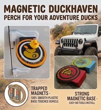 Magnetic Jeep Duck Landing Pad, Strong 150 lb Magnets, Fun Jeep Accessory picture