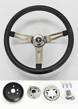 1970-1977 Mustang Black Grip Steering Wheel 15