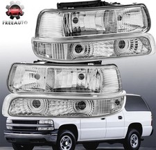 Headlights for 1999-2006 Silverado / 2000-2006 Suburban Tahoe picture