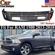 Front Bumper Granite Crystal Fits 2013-2018 Ram 1500 2019-2024 Ram 1500 Classic picture