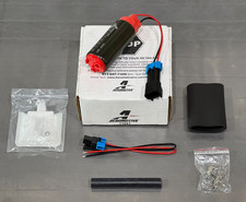 Aeromotive Electric Fuel Pump 11541 / Stealth 340 LPH Black/Red, Offset/Offset picture