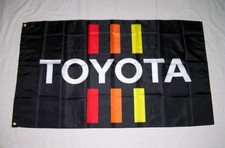 TOYOTA 3'X5' FLAG BANNER RACING MAN CAVE GARAGE SHOP WALL DECOR FAST SHIPPING picture