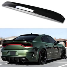 FIT 2011-23 DODGE CHARGER SRT SCAT DUCKBILL GLOSS BLACK REAR WINDOW ROOF SPOILER picture