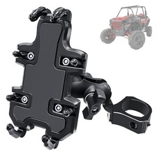 UTV Phone Mount 360° Adjustable Phone Holder 8 Claws Fits 1.25