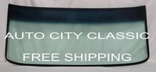 1966 1967 Ford Mustang Windshield Glass Ht, Conv, Fastback Green Shaded picture