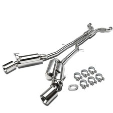 Fits 09-20 370Z Z34 Dual Muffler 4.5