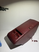 1988 - 1994 C/K Series Floor Center Console/W Cupholder Maroon Oem W/O Key picture