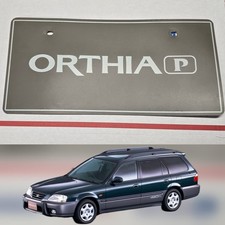 JDM Honda ORTHIA Rare Dealer Vanity License Plate Oem Japan Access Mugen El2 EL1 picture