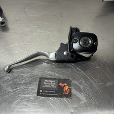 96-04 Harley 11/16 Touring Front Brake Master Cylinder Lever Reservoir Dual Disc picture