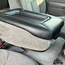 Black Center Console Lid Armrest Latch For 99-07 02 Chevy Silverado #19127364 picture