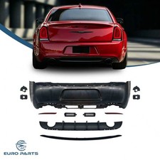 Fit 2012-2014 Facelift 2015-2023 Chrysler 300c SRT Rear Bumper Kit w/Diffuser picture