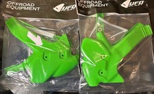 NEW Ufo Plast Frame Guard-Green for Kawasaki KDX 200 (1990-94) Lot of 2 picture