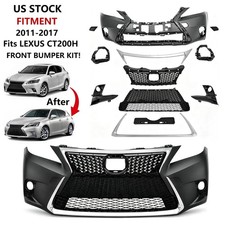 Front Complete Bumper For LEXUS CT200H（2011-2017）To 2016+ F-Sport Style picture