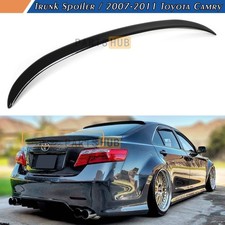 For 07-11 Toyota Camry OE Factory Style Gloss Black Rear Trunk Lip Wing Spoiler picture
