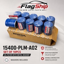Genuine OEM Honda Acura Engine-Oil Filter 10pcs. 15400-PLM-A02 with gaskets picture