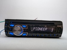 Pioneer DEH-7300BT Single-DIN AM/FM CD Receiver Tested W Wires picture