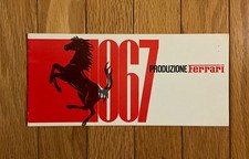 1967 Ferrari Produzione | Sales Brochure | 275 & 330's | Factory Original picture