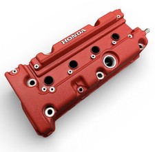 Honda K SERIES K24Z CIVIC SI 9TH GEN VALVE COVER POWDER COATED WRINKLE RED picture