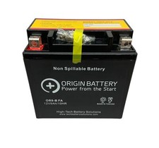 Power-Sonic CB9-B12V 9AH 130CCA AGM Motorcycle Battery YB9-B GM9Z-4B Replacement picture