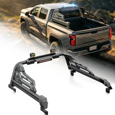 YZONA 56''-64'' Width Truck Sport Roll Bar W/LED Lights For Tundra/Gladiator JT picture