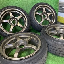 A-TECH FINAL SPEED Wheels Rims 17 inch 8J +46 PCD100 5H NO TIRES picture