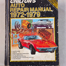 Vintage Chilton's Auto Repair Manual 1972-1979 Collector's Edition picture
